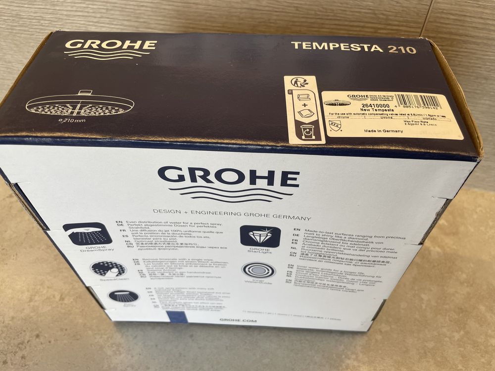 Grohe Tempesta 210 Верхній душ