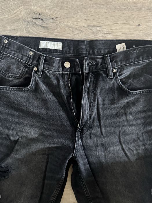 Джинсы Zara черные размер 42