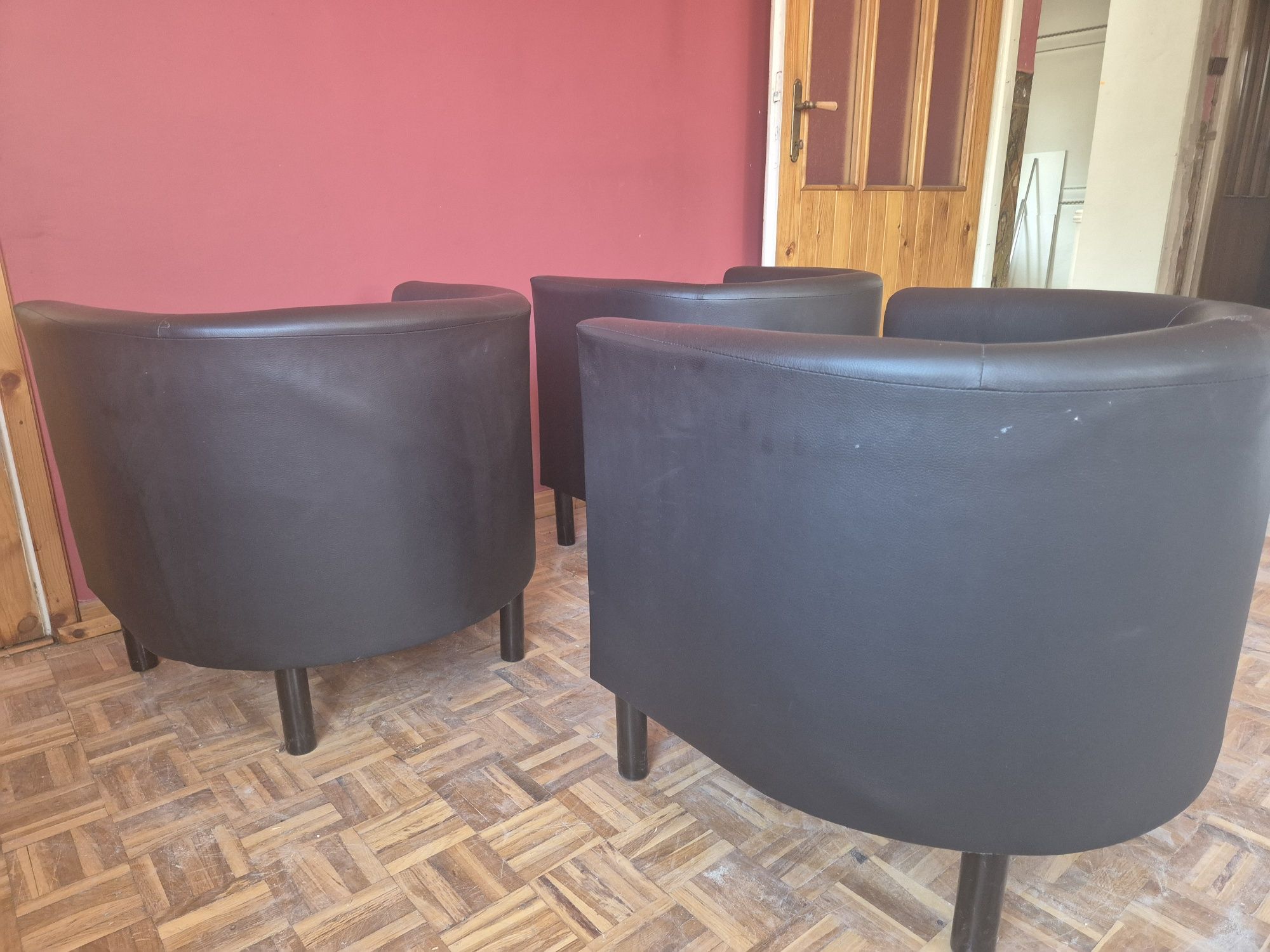 Fotele klubowe / biurowe IKEA Solsta Olarp 3szt