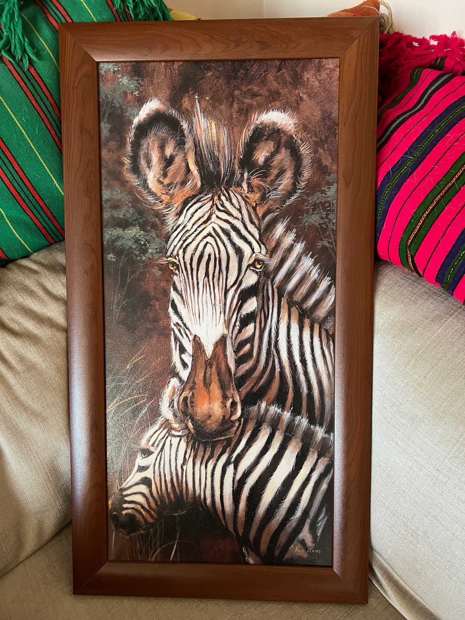 obraz zebra obraz w zebry na ścianę