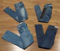 odzież damska 8szt spódnice dżinsowe spodnie jeansowe r.36 S