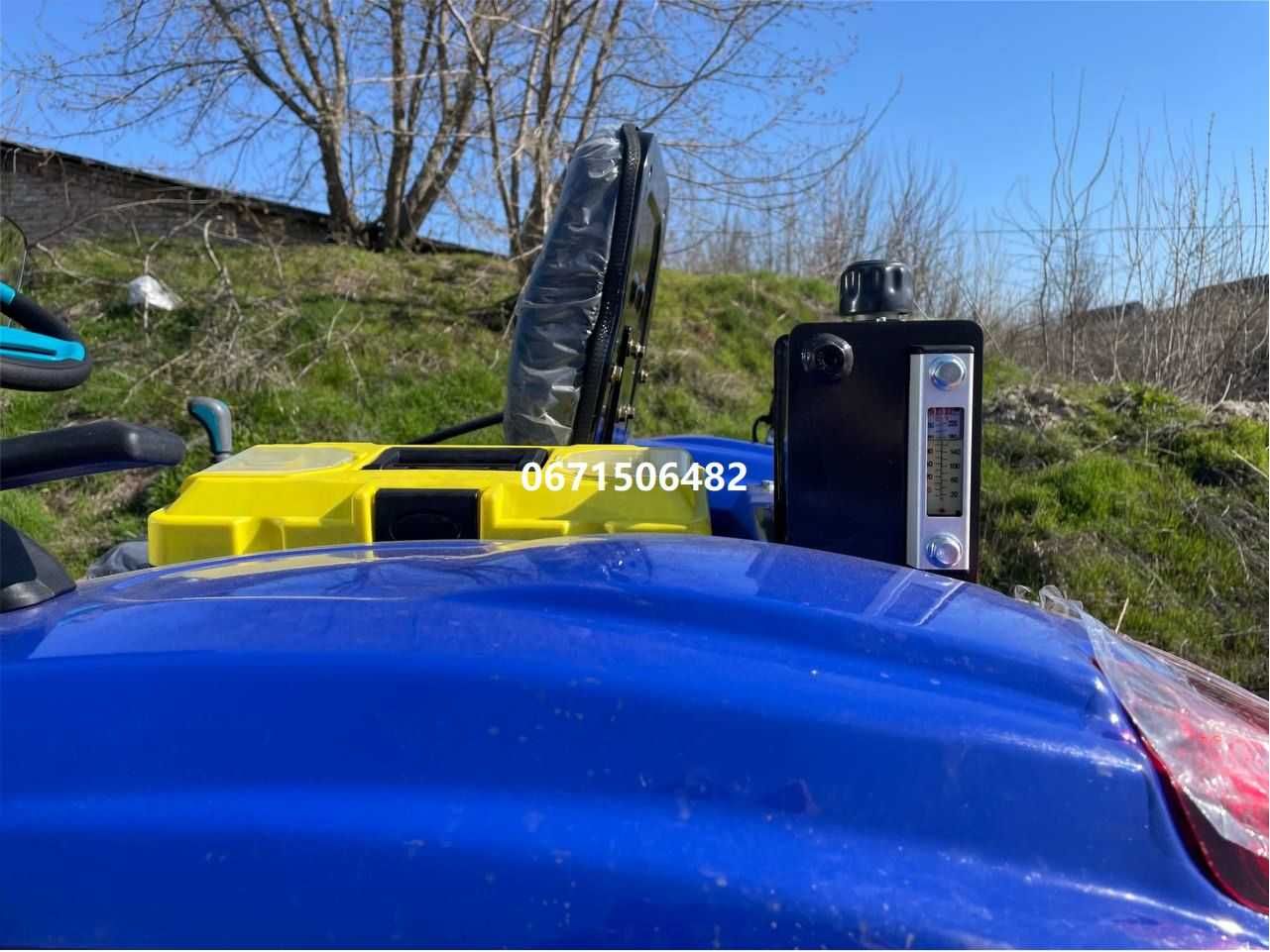 Мінітрактор Файтер Т-404-RD реверс 2 диск. счепл. примусова гідравліка