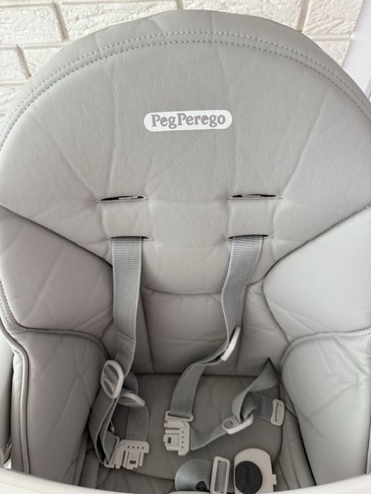 Стілець Peg-Perego Prima Pappa Follow Me Ice, Сірий