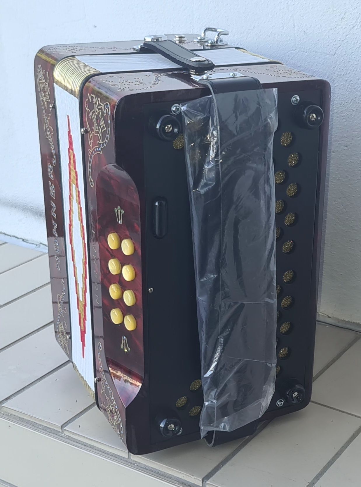 Concertina hohner 3 voz