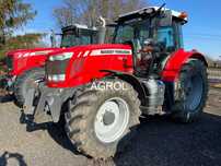 Massey Ferguson 7614, tuz, amortyzowana kabina, oś,