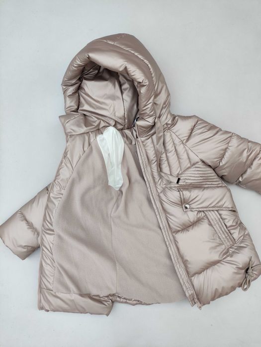 Зимова куртка для дівчинки підлітка дитяча 122-158 пуфер пуховик