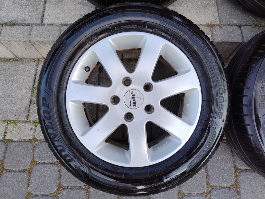 Koła Autec opony Dunlop 195/65/R15 5x114,3 - komplet Mazda Honda Kia