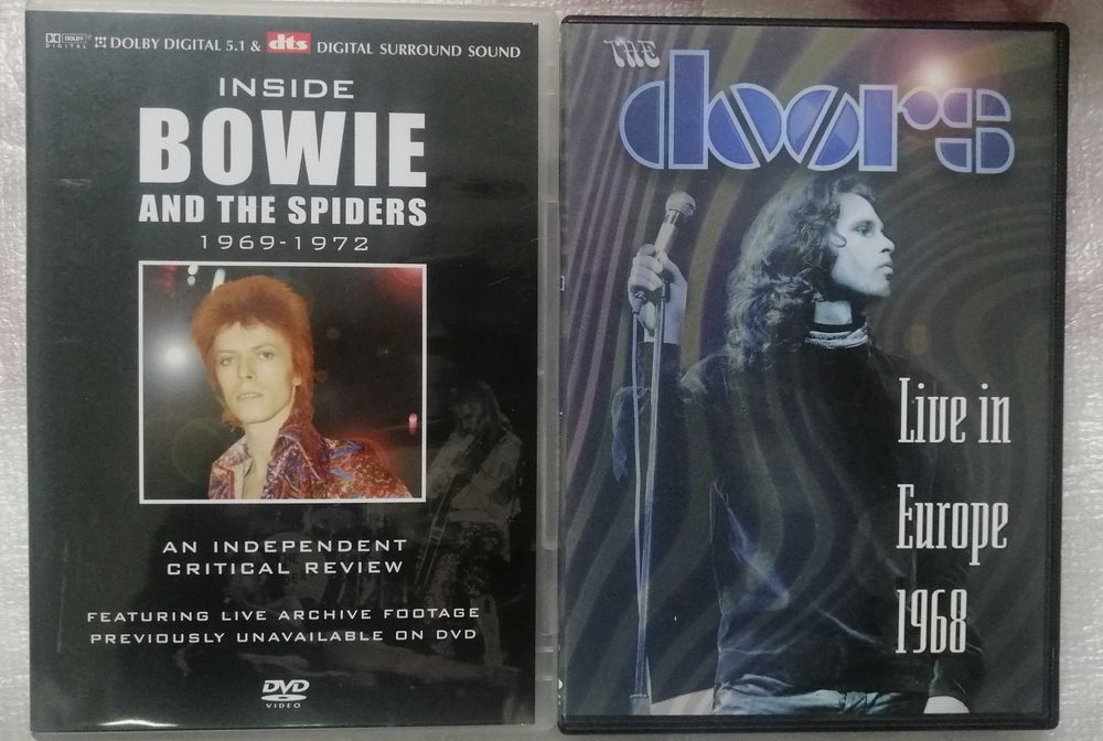 David Bowie Inside Bowie and the Spiders 1969/1972 Doors Live  Europe