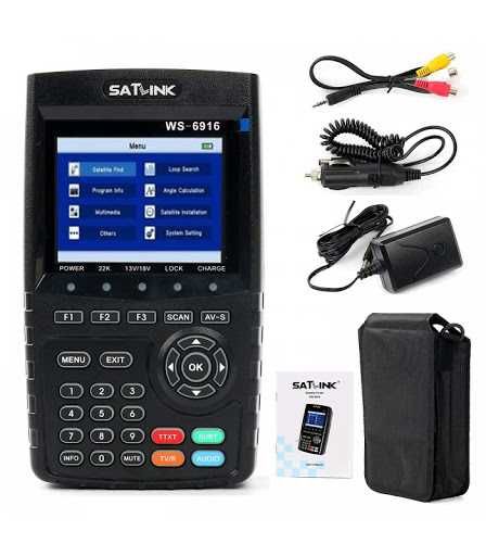 Satfinder Satlink WS-6916 DVB-S/S2 Disponivel p/ entrega imediata