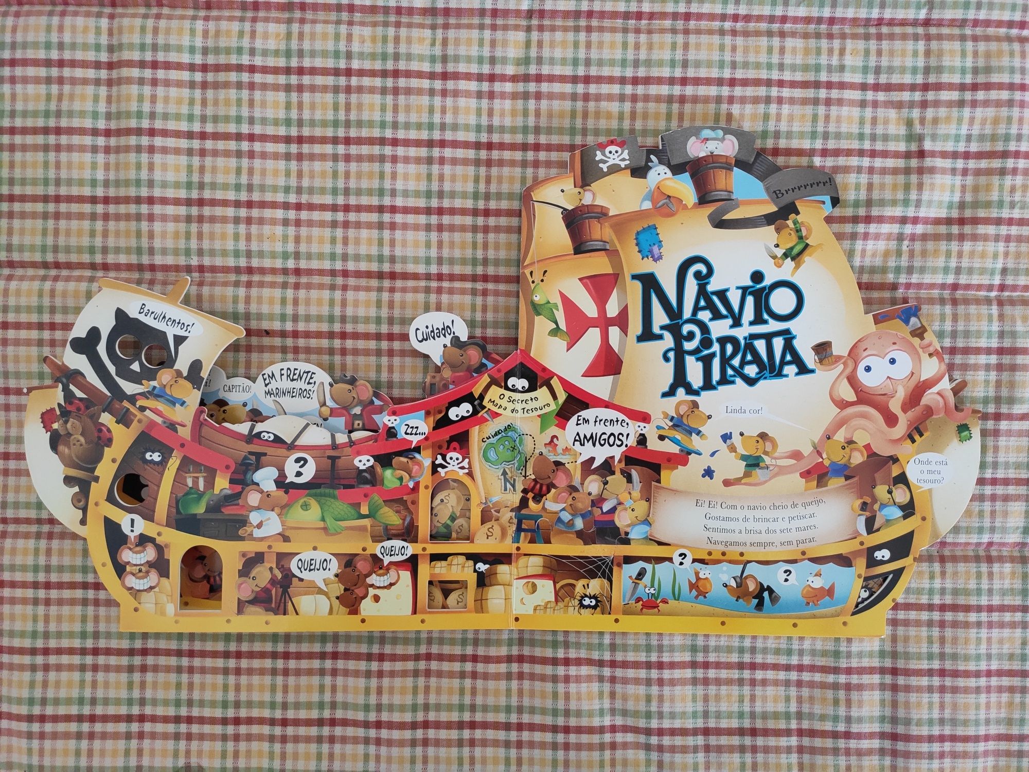 Navio Pirata | Livro Infantil