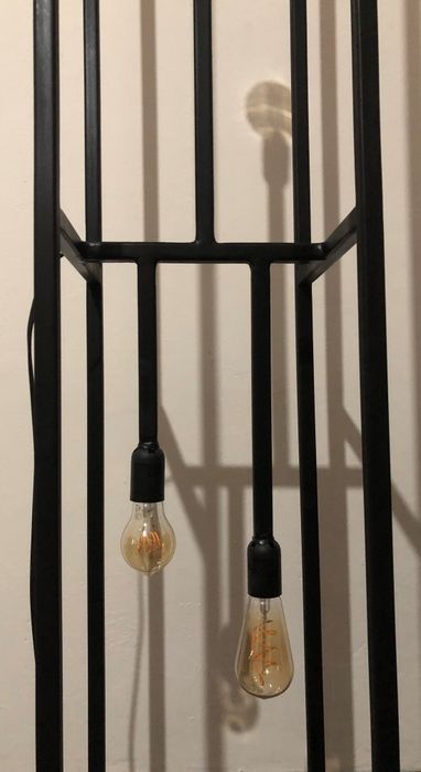 Lampa Metalowa Podłogowa Nowoczesna Loft industrialna