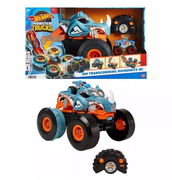 Pojazd RC Monster Trucks. Hot Wheels. Nowy Produkt