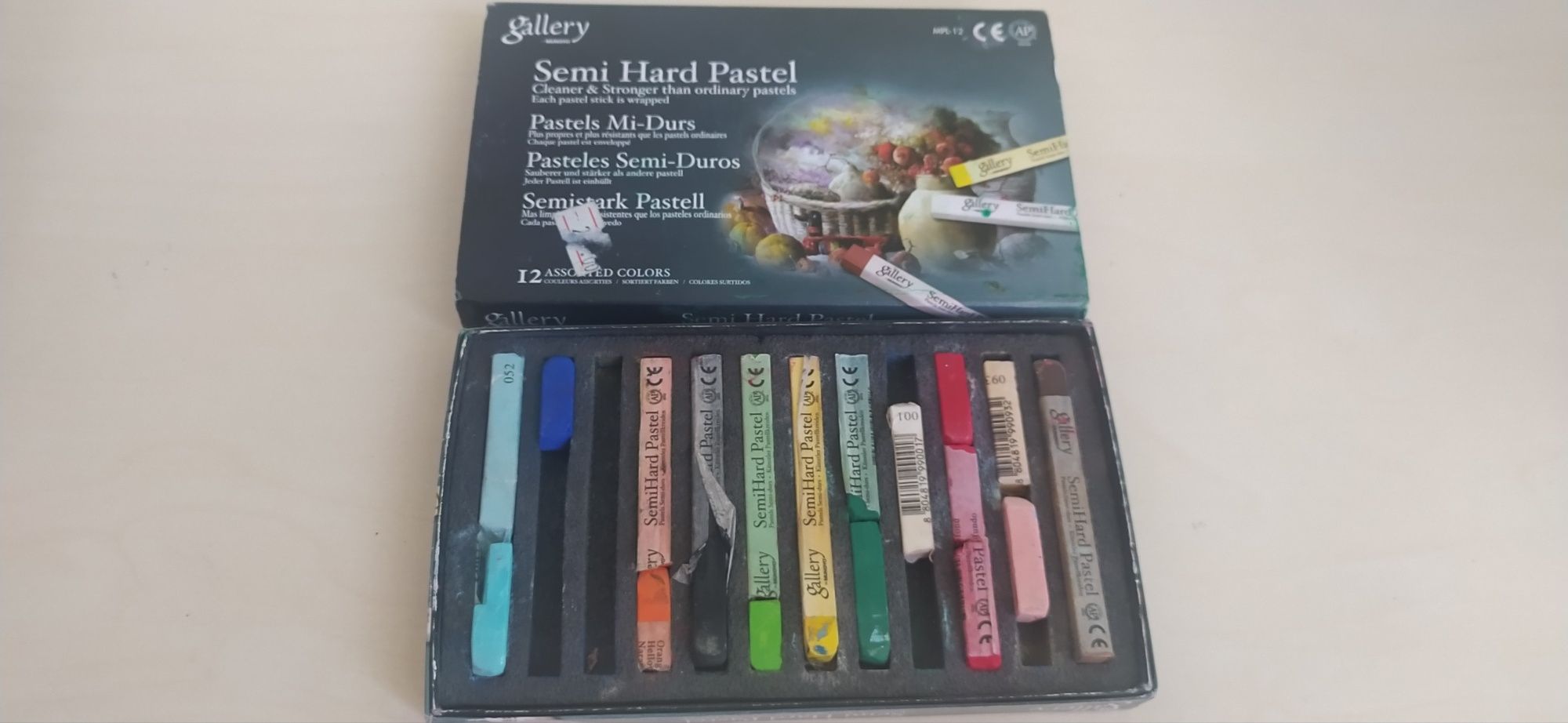 Semi hard pastel gallery 12 colors