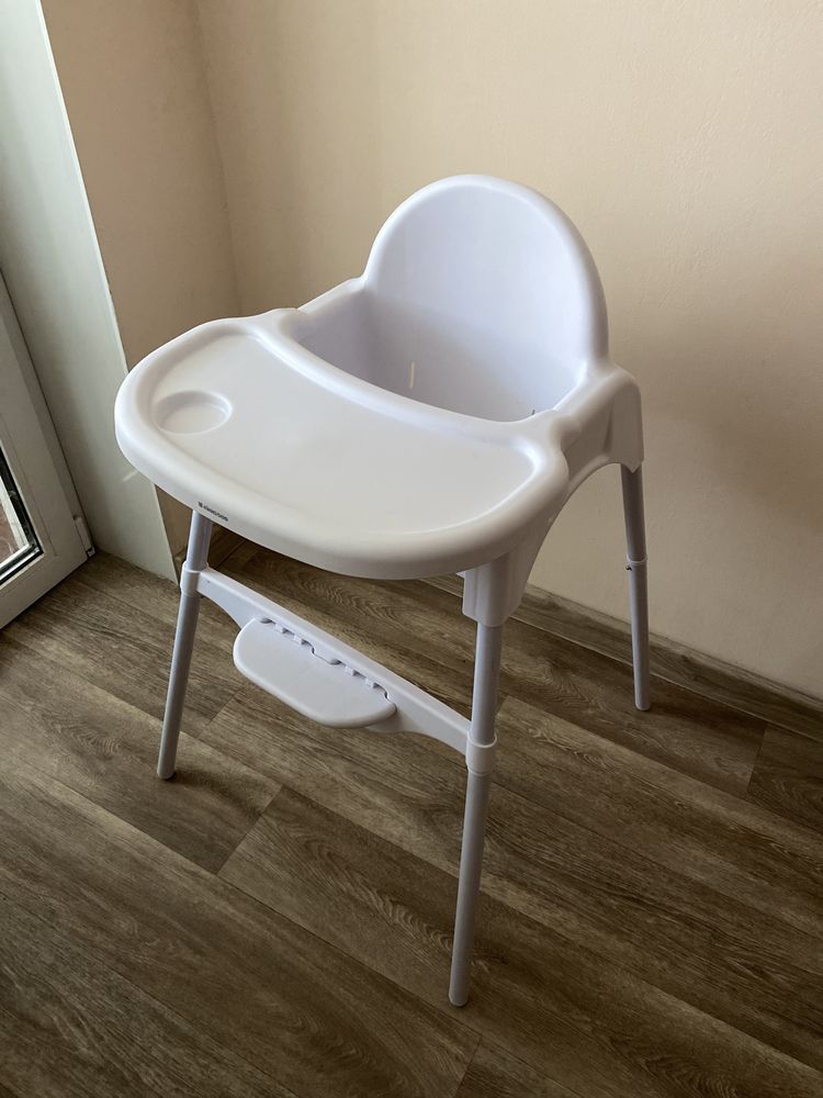 Стільчик для годування 2 в 1 Kikka boo Jammy White