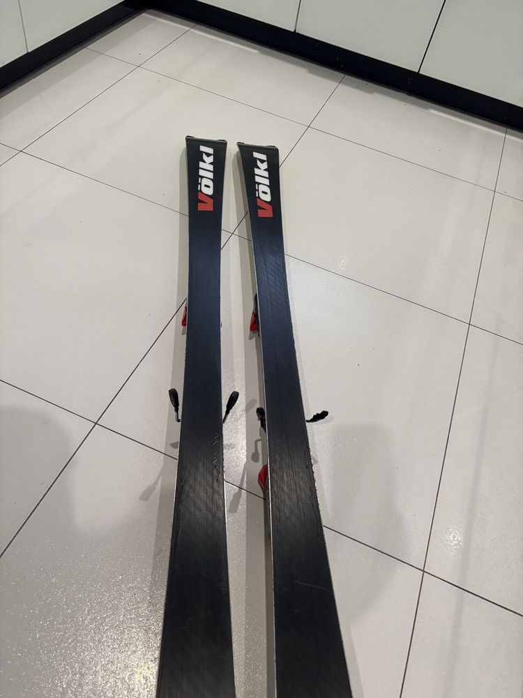 Narty VOLKL Racetiger SL Racing 150cm + płyta Marker Piston + wiązania