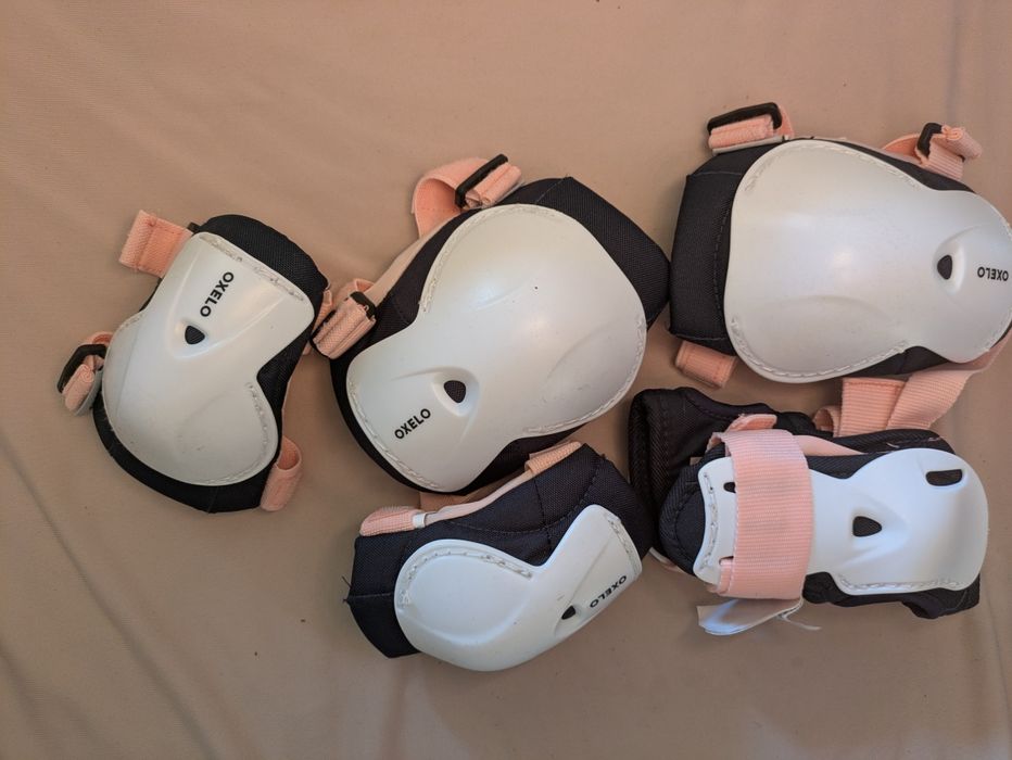 Oxelo decathlon ochraniacze 2xs stan idealny