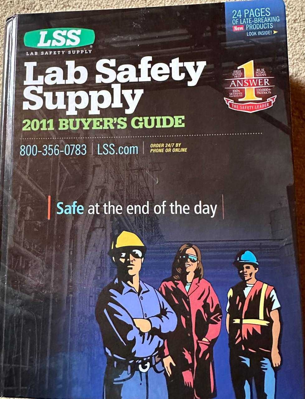 Lab Safety Supply каталог книга