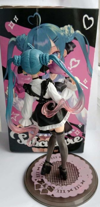 Nowa figurka kolekcjonerska Anime Hatsune Miku Lolita z balonem