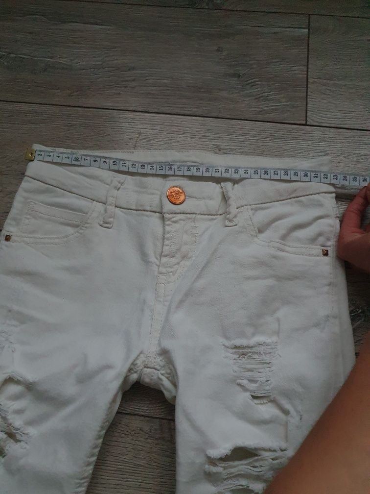 Spodnie przecierane Stradivarius XS