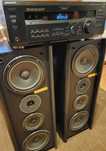 Amplituner Sony STR-DE 445 i kolumny Scherzo 120