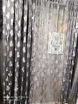 Nowa Firana motyle srebrna makarony 300*250cm
