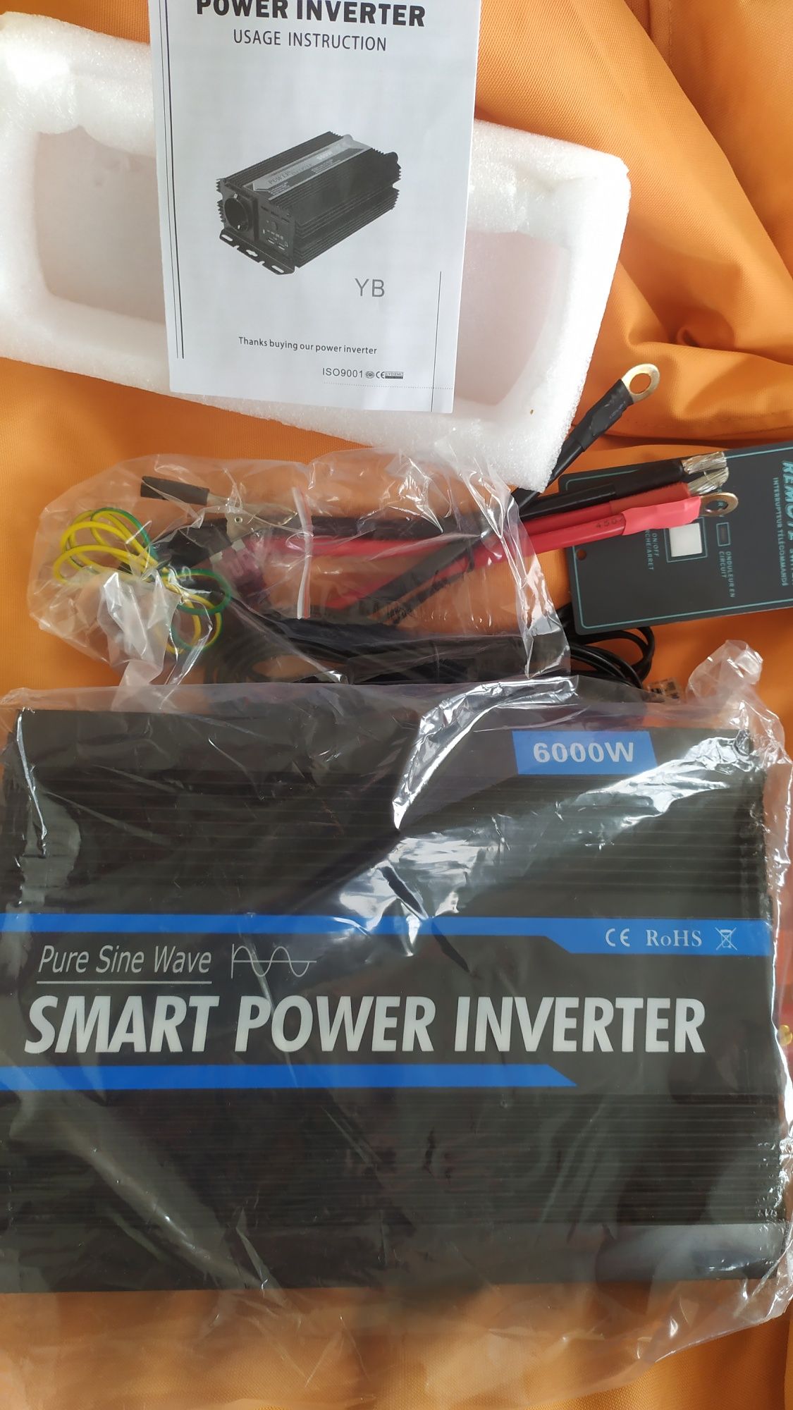 Инвертор 6000 W новый