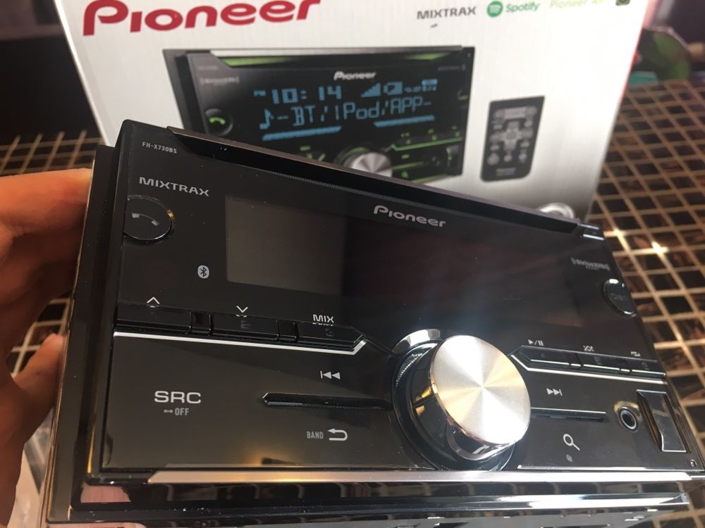 Автомагнитола Pioneer FH-X730 2DIN/CD/звук проц/Bluetooth/USB