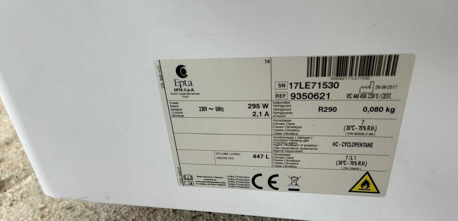 Arca Congeladora 447 Litros EPTA
