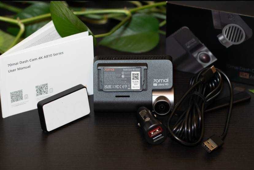 Відеореєстратор Xiaomi 70mai Dash Cam 4K A810 - новий