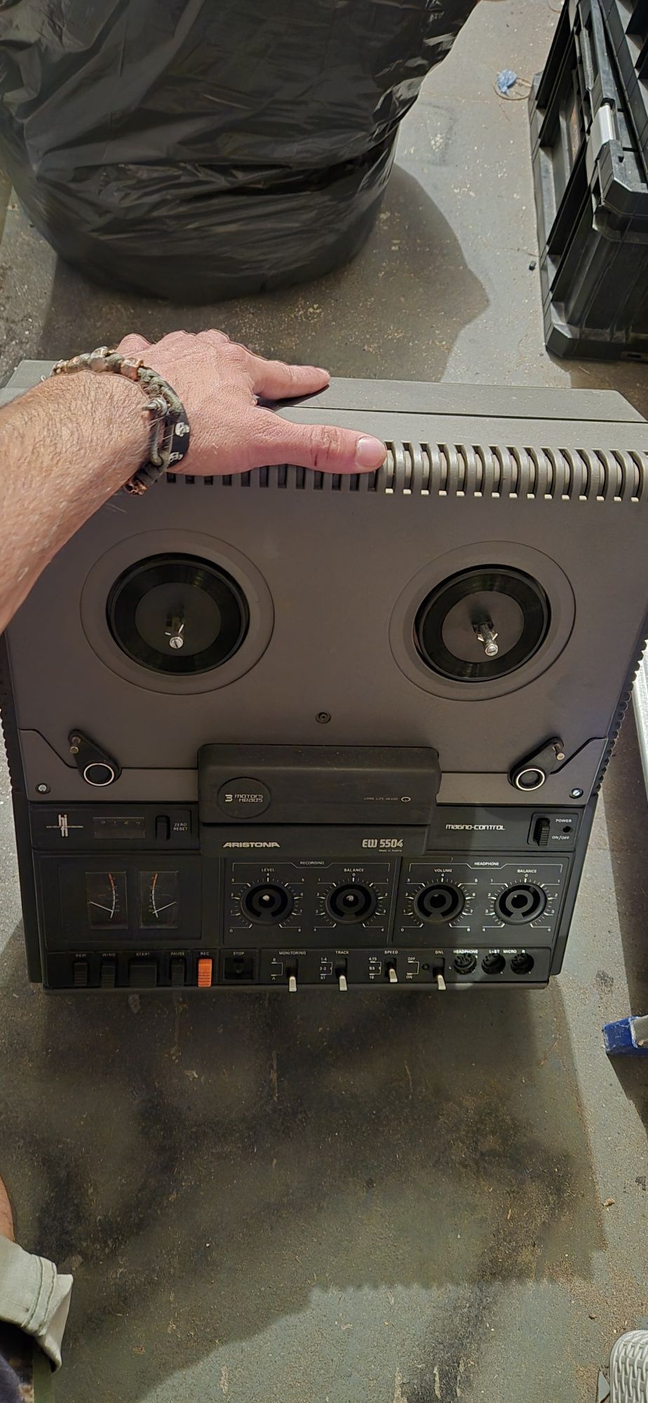 Magnetofon szpulowy Philips N4506