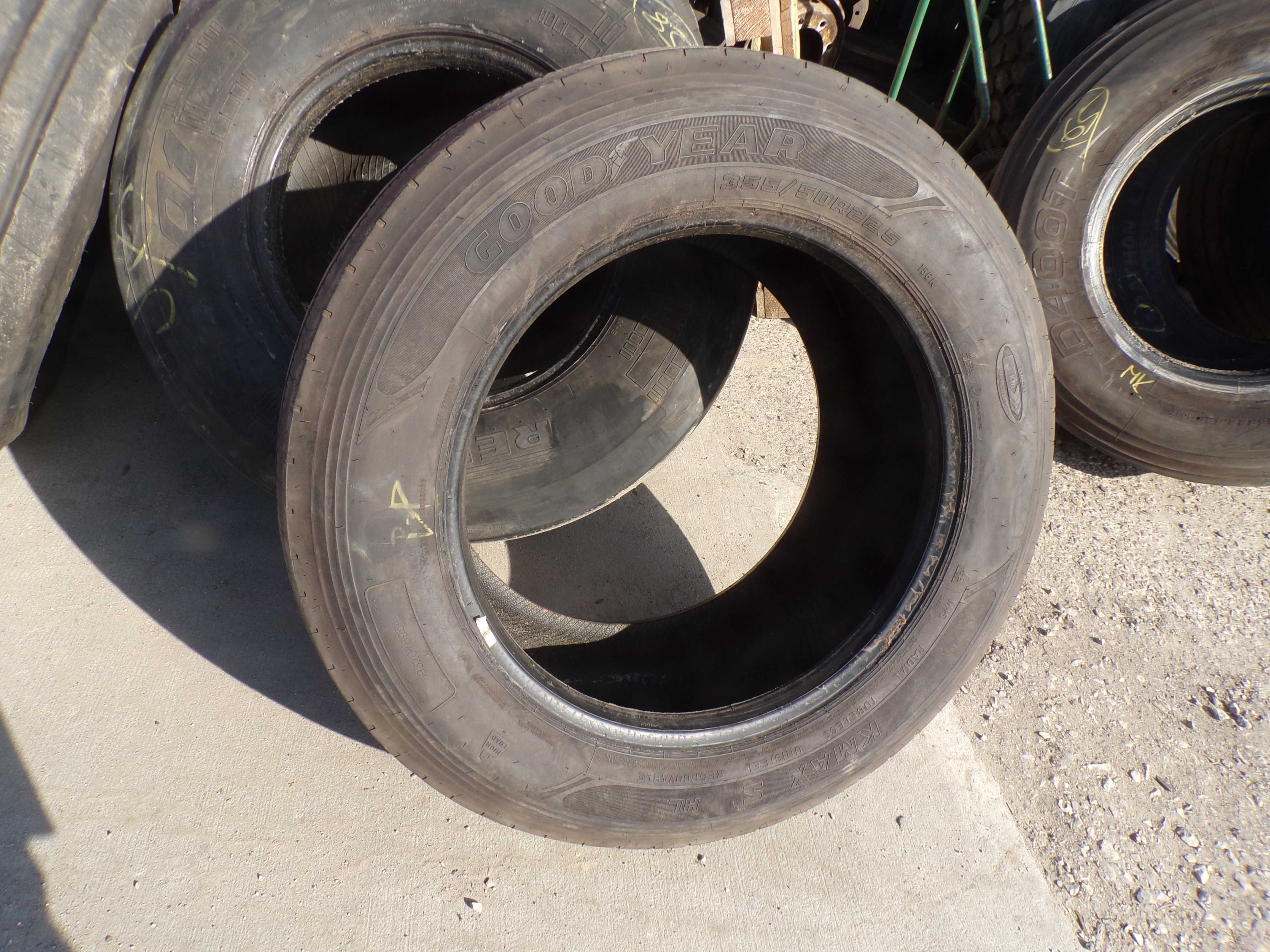 Opona 355/50R22.5 GOODYEAR KMAX S HL (870 netto)