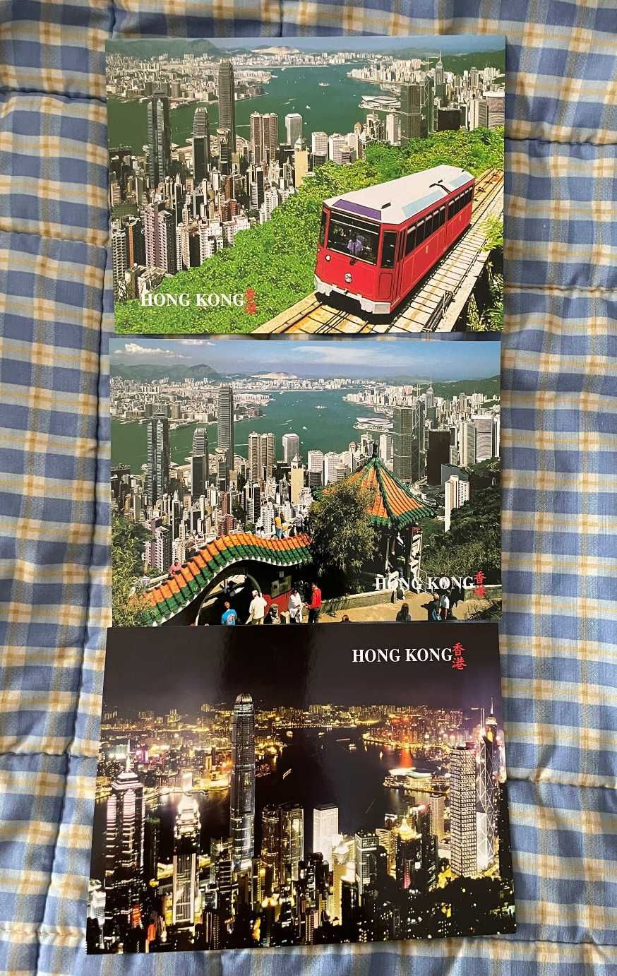 Postais de Hong Kong