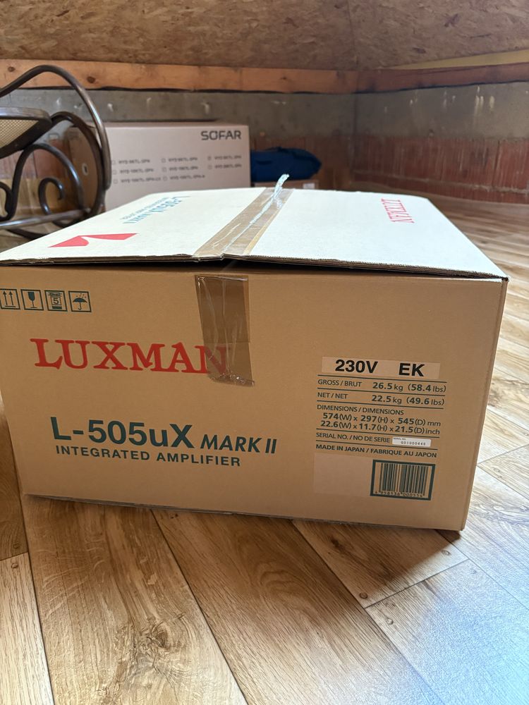 Wzmacniacz Luxman L-505ux mk-ii
