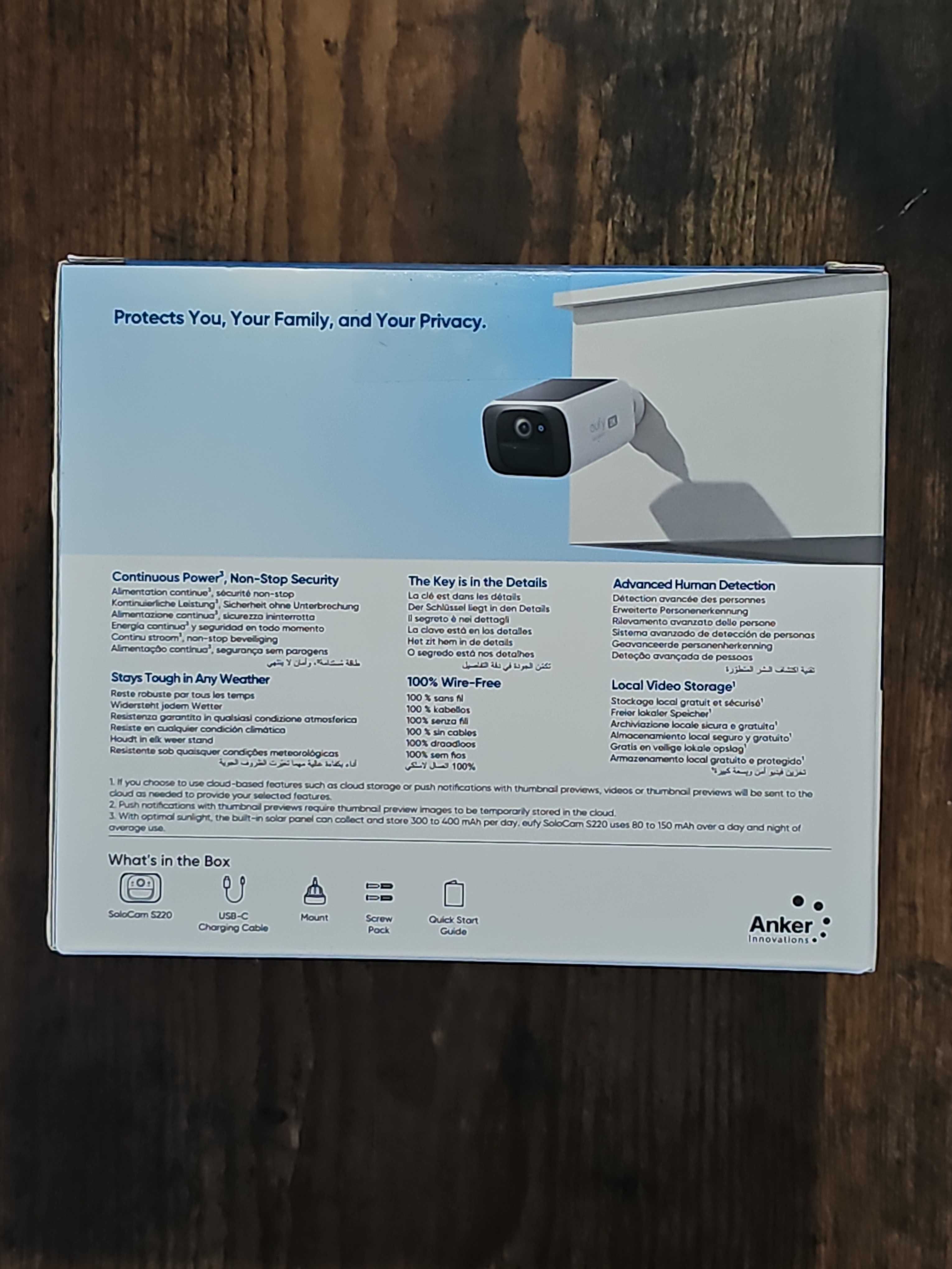 SoloCam S220 eufy Security kamera zewnętrzna bezprzewodowa