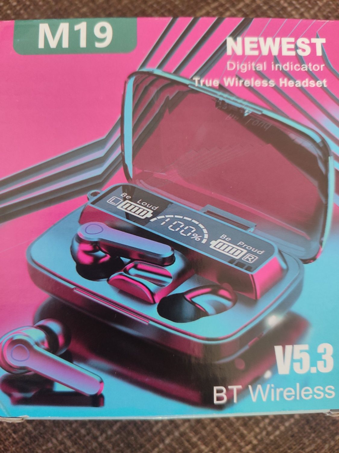 безпровідні навушники М19 TWS BT5.1