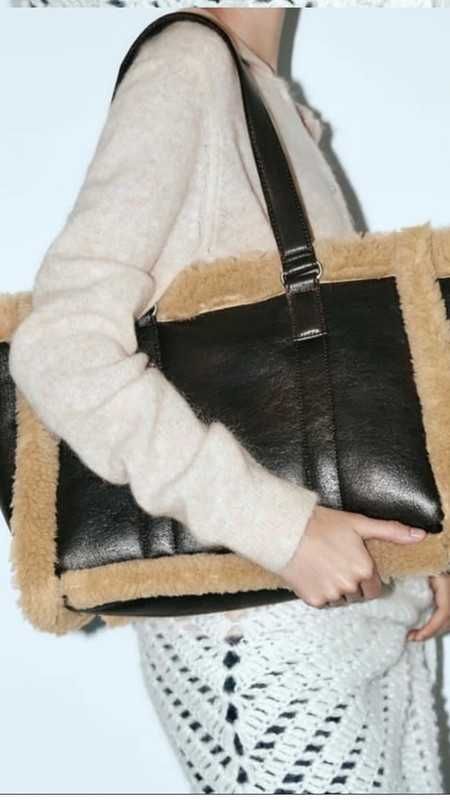 Torebka Shopper Zara