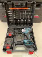 Мега Потужний Гайковерт на акумуляторі Makita 36V5Ah з набором в кейсі