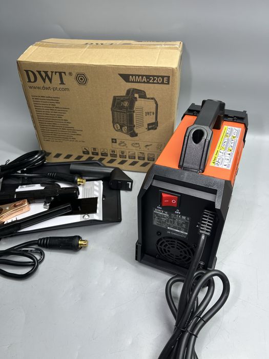 Сварочный аппарат Сварка DWT MMA-220E С дисплеем Технология IGBT