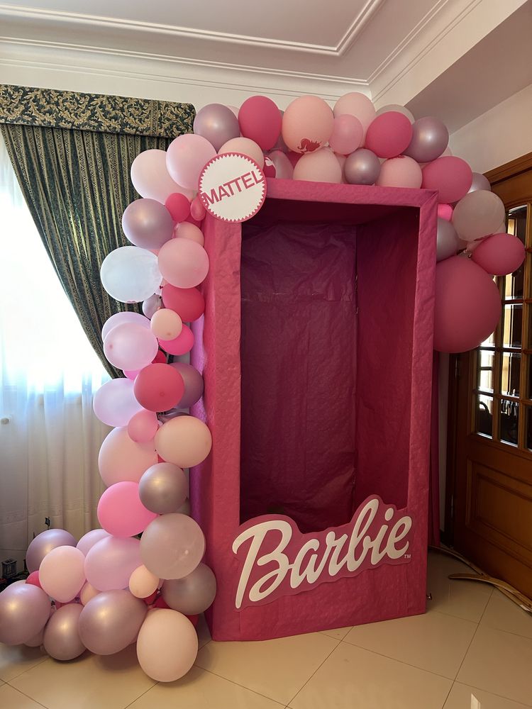 Caixa Barbie tamanho real