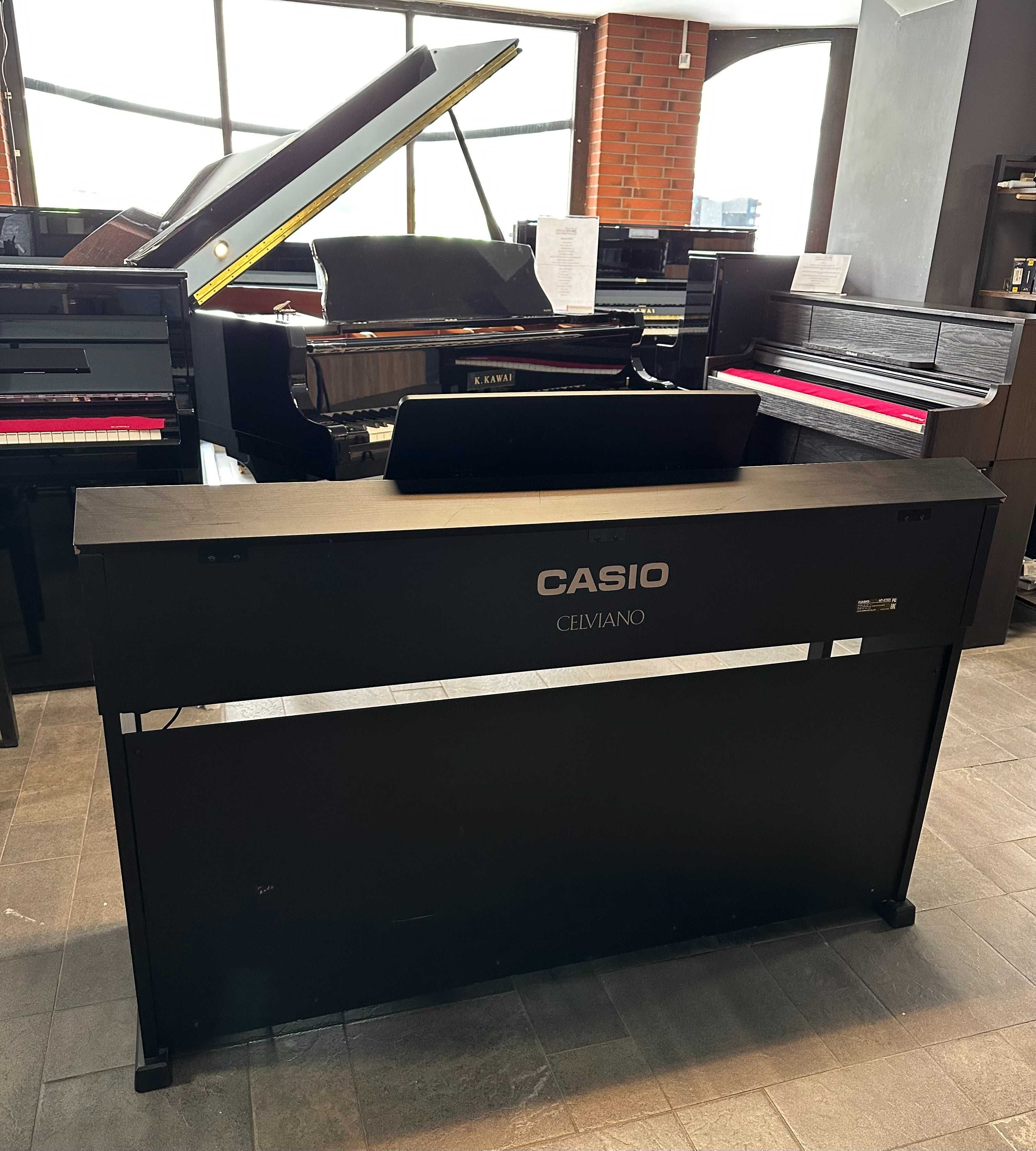 Pianino cyfrowe stacjonarne  Casio AP-470 czarne