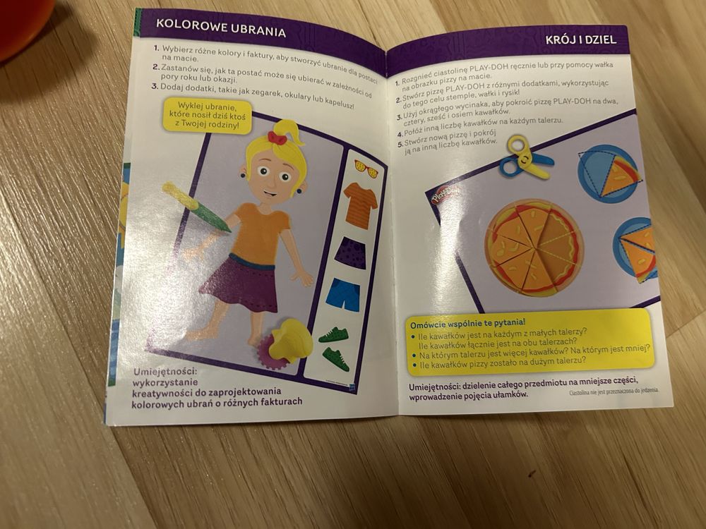 Play-Doh modeluj i ucz się Faktury i narzedzia
