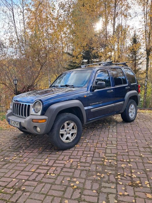 Jeep Cherokee Jeep Cherokee sport 2,5 TD CRD, bezwypadkowy, oryginalny lakier