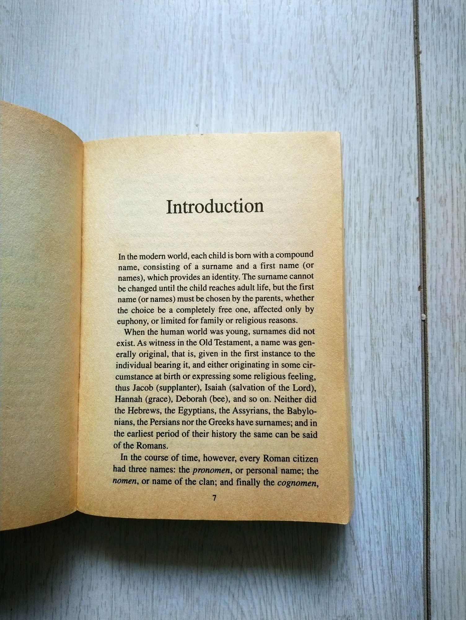 Книга Dictionary of First Names на английській мові
