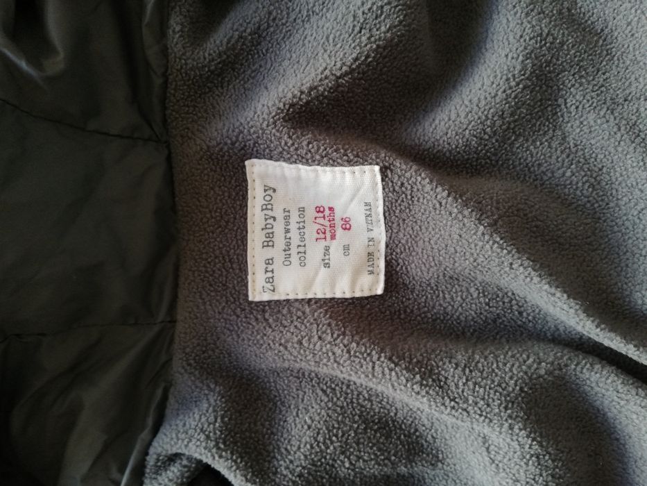 Casaco zara kids 18m