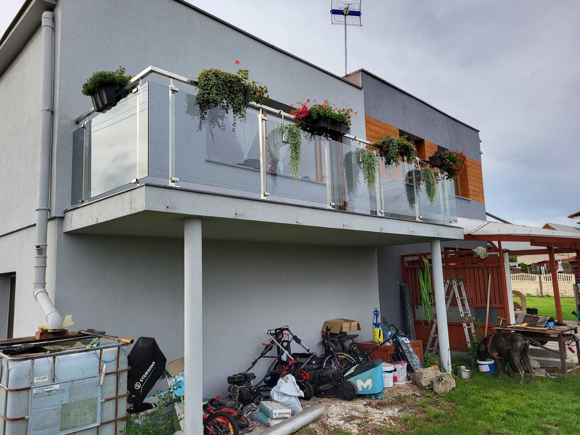 PROMOCJA!! Balustrada panelowa balkon franuski