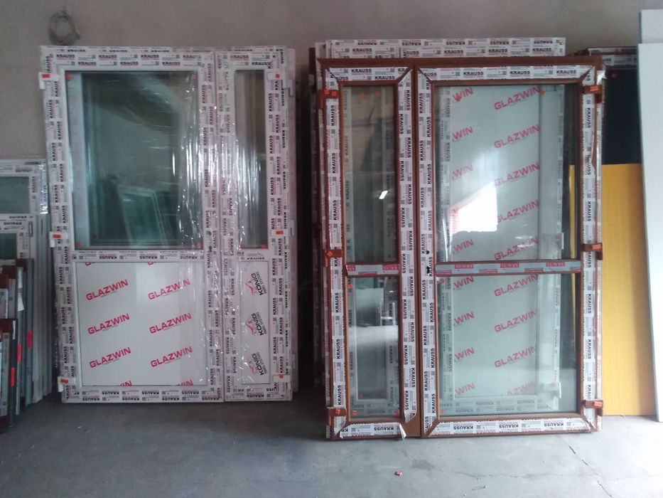 Dwuskrzydłowe drzwi PCV dostępny rozmiar 180x210 !