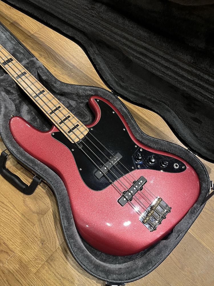 Jazz Bass Fender Squier Lutniczy MOD / Case / Kable / Pasek