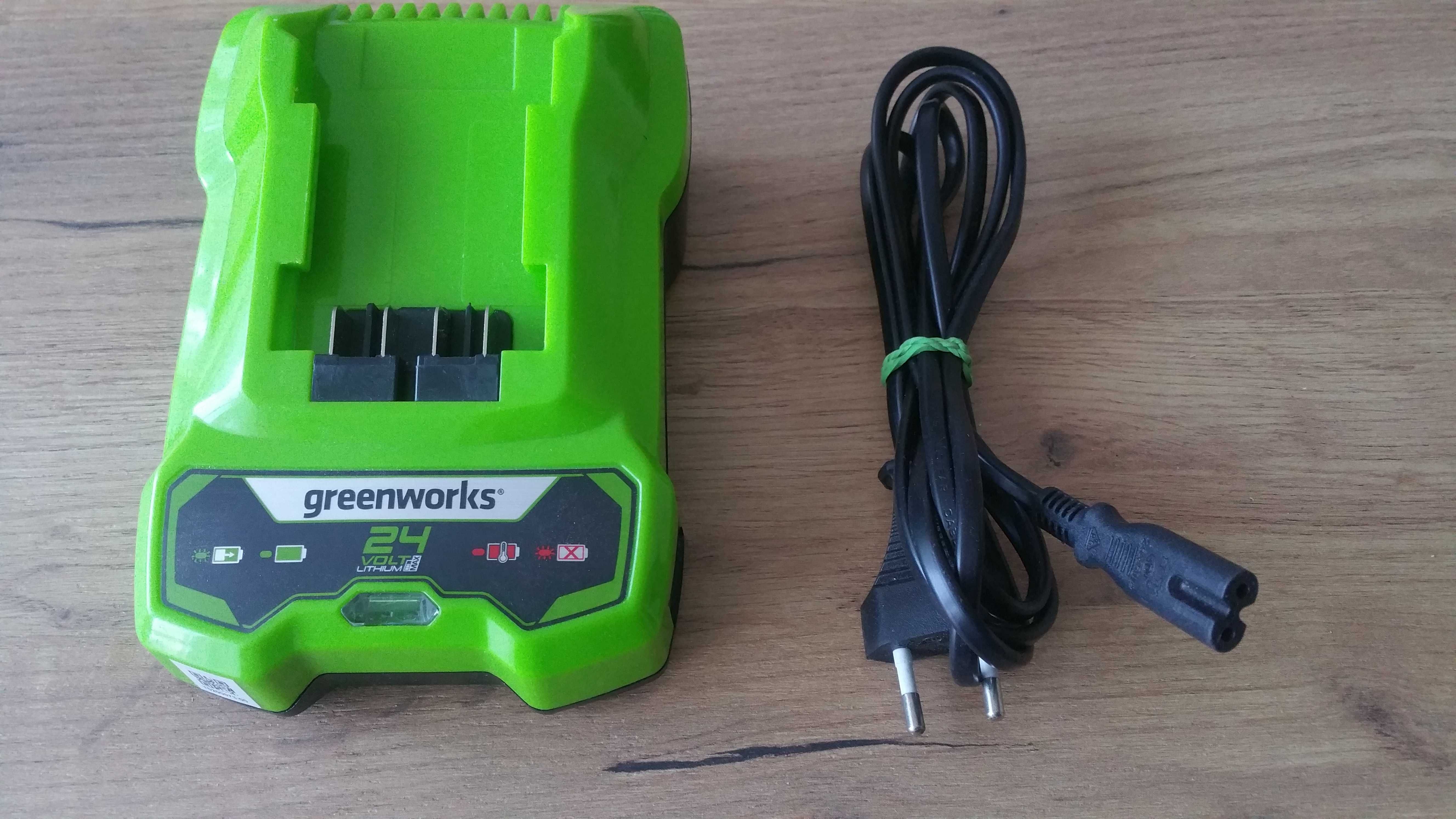 ladowarka greenworks 24VDC-2A