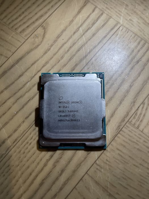 Процесор Intel Xeon W-2123 3.6-3.9 GHz, 4 core +HT, 8.25 MB, 120 Watt