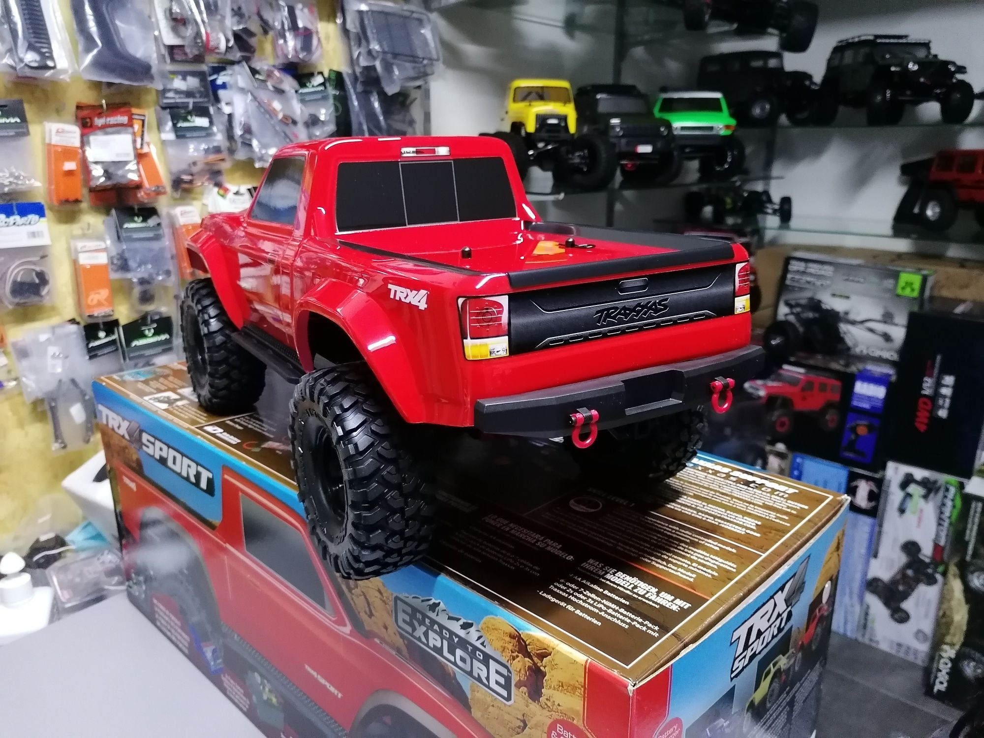 Novo traxxas trx4 sport crawler/scale